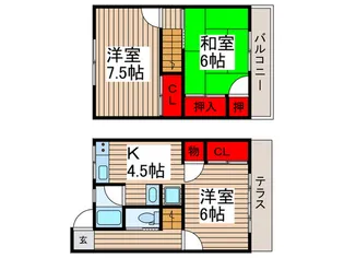セントヒルズ北丘の間取り