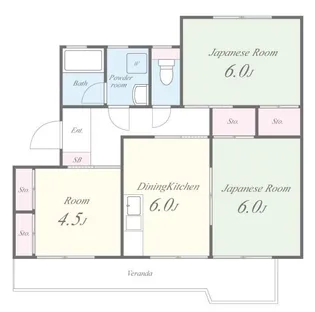 ライフマンション【3階】の間取り