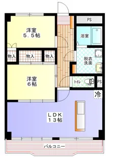 セントピア【7階】の間取り