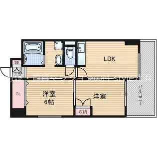 リアライズ中之島【8階】の間取り