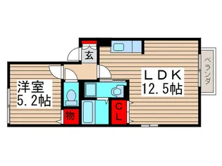 ソレーユ西船【2階】の間取り