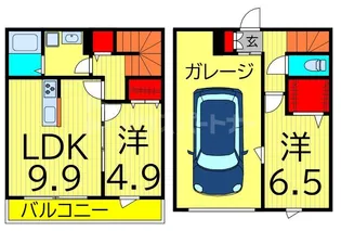 MER五番館【1階】の間取り