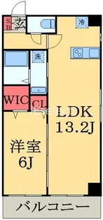 富士見Nameki Mansion【8階】の間取り