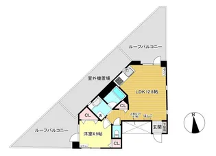 佐々木ビル【5階】の間取り