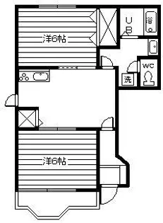 エス・スプリング【1階】の間取り