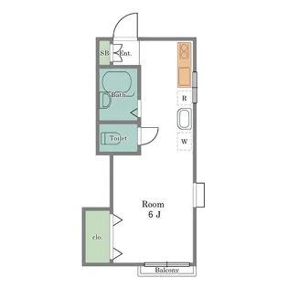 イズ・ステージ【1階】の間取り