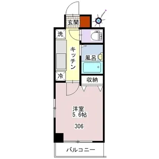 ベルプラネット【3階】の間取り