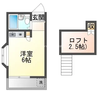 パンドラ【1階】の間取り