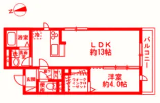 グレンブロッホ【2階】の間取り