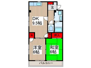 木村ビル【3階】の間取り