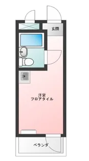 トップ・ルーム品川【8階】の間取り