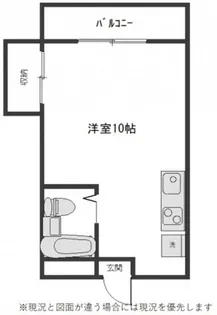 杉本ビル【2階】の間取り