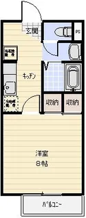 ドリーム【2階】の間取り