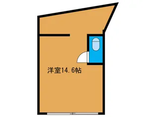 井口堂ハイツ【1階】の間取り