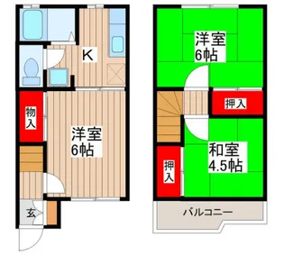 ドエルハイムの間取り