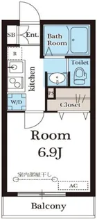 エルスタンザ船橋【3階】の間取り