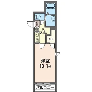 シルトクレーテ【2階】の間取り