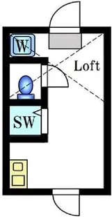 サークルハウス浮間弍番館【2階】の間取り