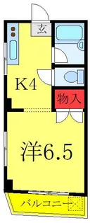ティエラアウリット【3階】の間取り