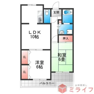 エスペランサ41【2階】の間取り