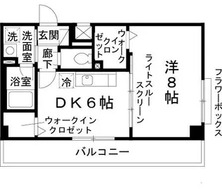 リヴェール鳳【3階】の間取り