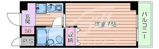 ルミナス千里山【3階】の間取り