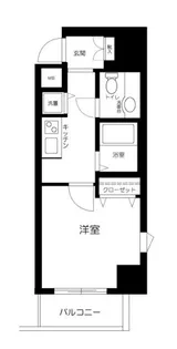 メゾン・ド・ヴィレ本駒込【8階】の間取り