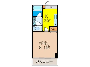 グリーンハイツ豊川IIA【1階】の間取り