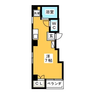 リュミエール錦糸【4階】の間取り