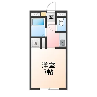 レジデンスKURASAWA【3階】の間取り
