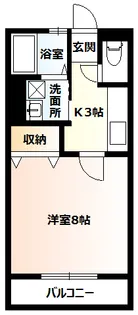 ラヴィアン・ローズ【2階】の間取り