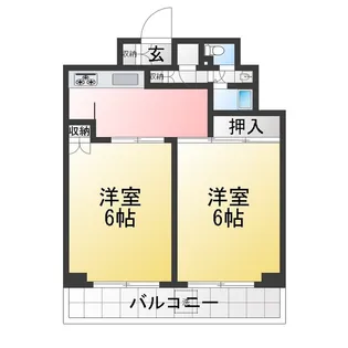 池袋ダイカンプラザ【6階】の間取り