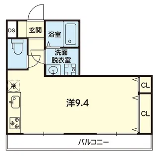 olive新町 弐番館【4階】の間取り