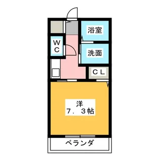 ラフォーレ B棟【1階】の間取り