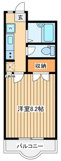 第5ハピネス【3階】の間取り