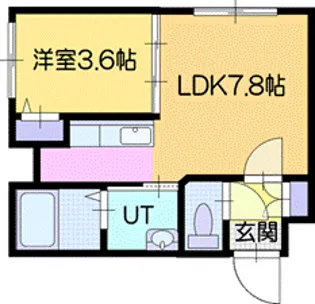 和Aioi【3階】の間取り