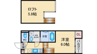 仮称)ハーモニーテラス上小田井一丁目(4)【2階】の間取り