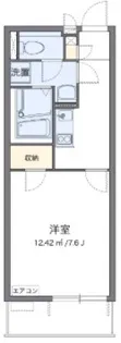 クレイノ幸成【3階】の間取り