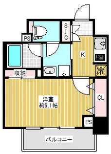 スタイリオ中延駅前【4階】の間取り