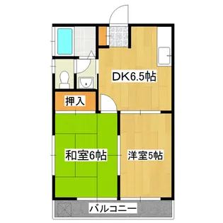 テラス・パルセ【2階】の間取り
