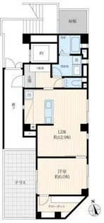南砂塚本ビル【5階】の間取り