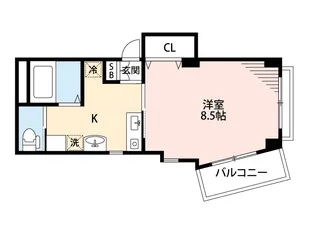 グランディール【2階】の間取り