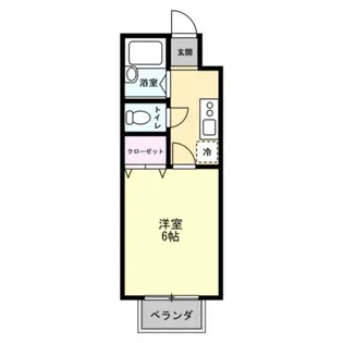 アイディハイム【1階】の間取り