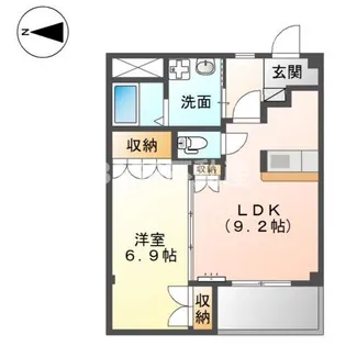 ソラーク【2階】の間取り