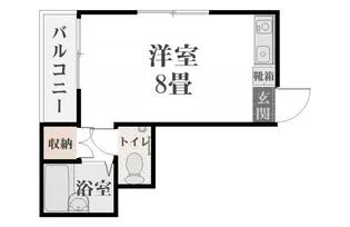 タイセイイン高麗【4階】の間取り