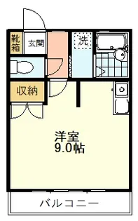 日吉コーポ【2階】の間取り
