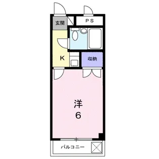 ユーママンション【3階】の間取り