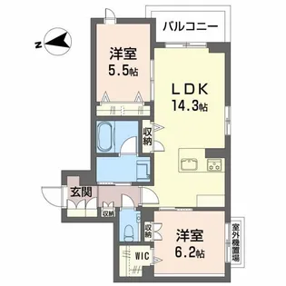 Forena【3階】の間取り
