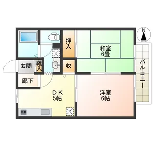 ウィルモア・N【1階】の間取り