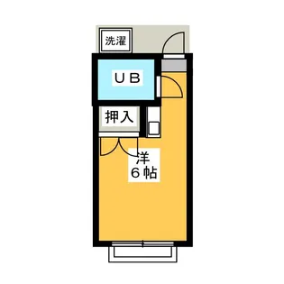 メリィハイツ【2階】の間取り